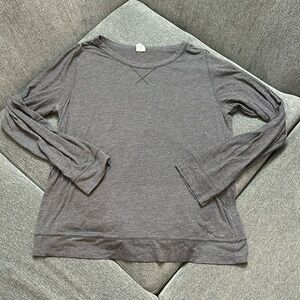 Calvin Klein Sleepwear Gray Long Sleeved Shirt Size XL